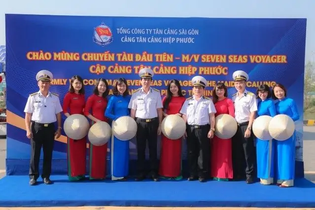 Cảng Tân Cảng - Hiệp Phước lần đầu đón tàu du lịch 5 sao